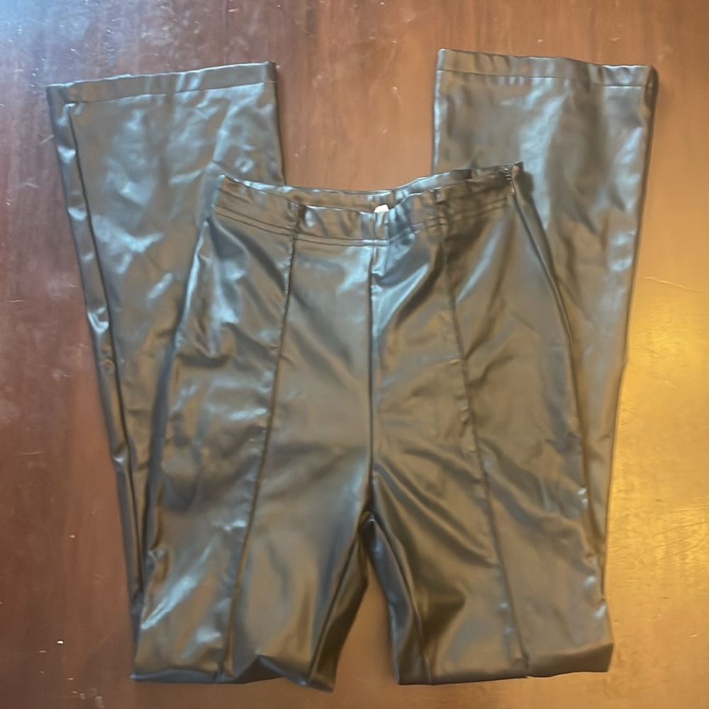 Shein faux leather pants